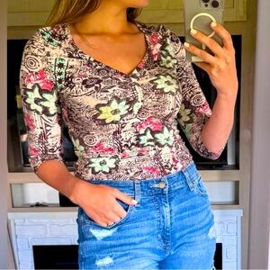 Dolly Parton’s Closet Boutique | Printed Top | Size S